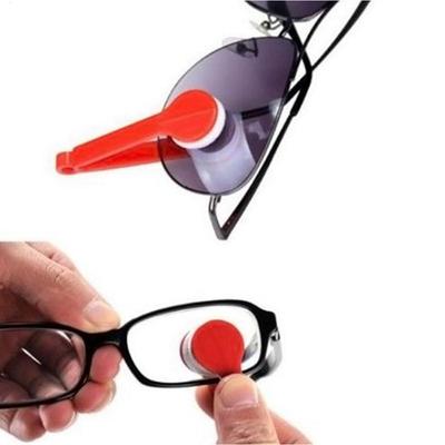 Multifunctional Eye Glasses Cleaning Tool Portable Glasses Cleaners Creative Two-side Glasses Brush Cleaning Brush Wiping Tool