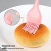 Silicone Baking Tool Set: Spatula, Oil Brush & Scraper