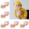 Stunning Crystal Rhinestone Baby Soothers And Pacifier Clips Bpa-free Silicone