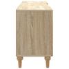 TV Cabinet In Sonoma Oak Finish 150 X 31 X 50 Cm Particleboard