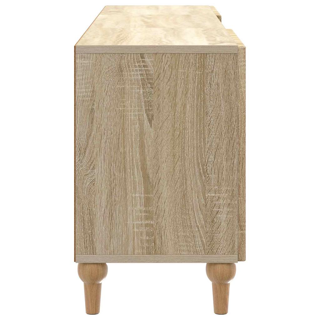 TV Cabinet In Sonoma Oak Finish 150 X 31 X 50 Cm Particleboard