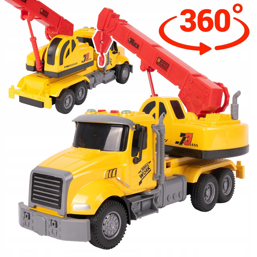 [PACZB] Truck with Crane and Hook LED Sound Z3060