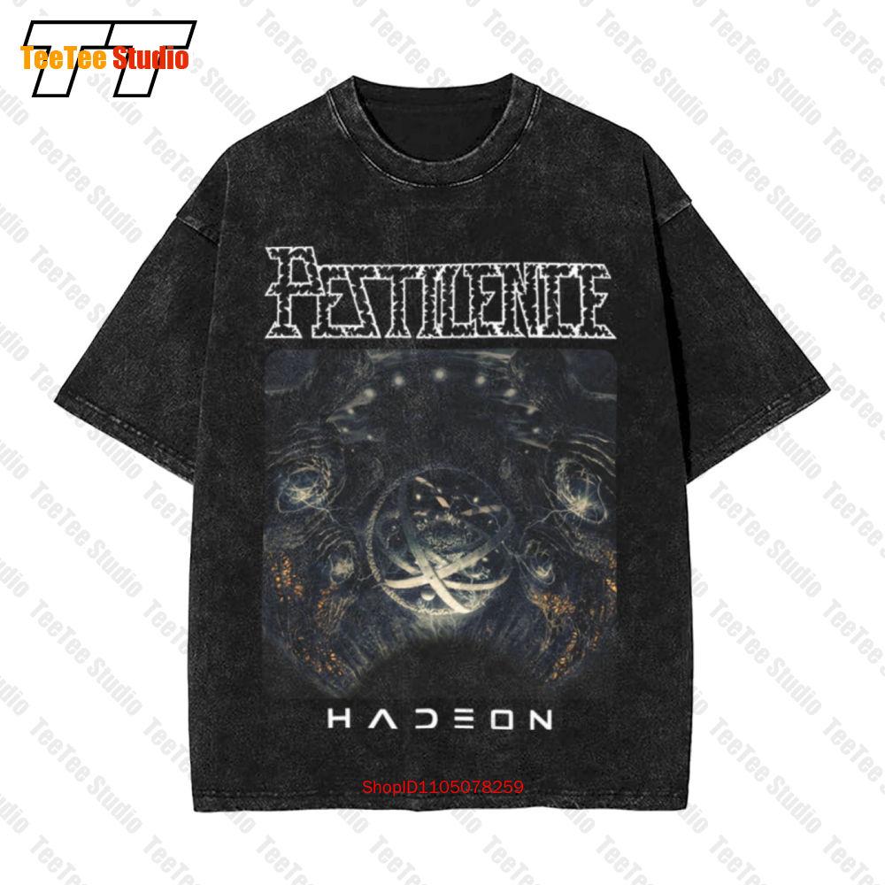 Pestilence Hadeon(Death Atheist Asphyx Cynic Skeletal Remains) Vintage Oversized TShirt OVNQ S