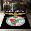 Benfica Bedruckter Teppich, Teppich, für Bürostuhl Wohnzimmer Schlafzimmer Küchenraum Dekor Geschenke.
