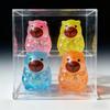 Kawaii Capybara Squishy Geschenkbox 4er-Pack Weicher TPR Fidget Stressball Angstlinderung Partygeschenke