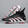 Nouvelles Chaussures de Football pour Hommes Chaussures de Soccer Professionnelles Garçons Antidérapantes TF/FG Match Baskets Confortables Chaussures de Sport à la Cheville Unisexe