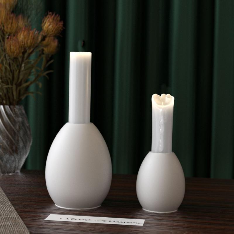 Stampo Flessibile in Silicone a Forma di Uova Stampini in Silicone per Candele Adatti per Creare Candele Decorative e Artigianato in Resina