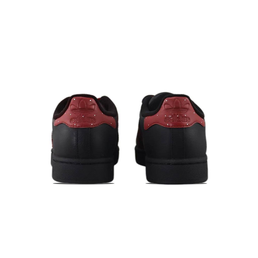 adidas Originals Superstar 2 Nízké Skateboardové boty Unisex Černá Červená JI0079(Tým840-)