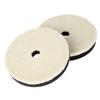2 Pcs 6" Round Car SUV Care Woolen Polishing Pad Cleaning Waxing Buffing Cushion