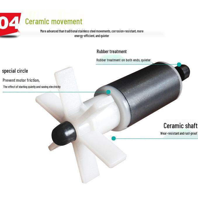 Ultra-Quiet Submersible Aquarium Water Circulation & Filtration Pump for Fish Tanks and Ponds