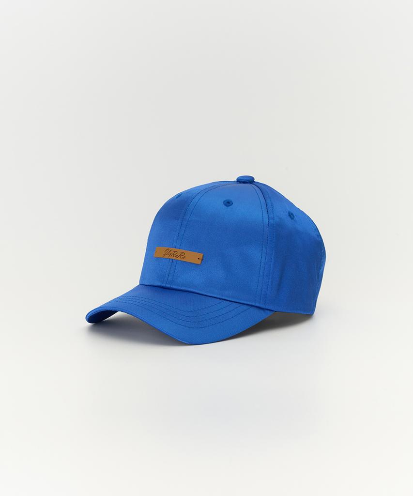 JBYRARA Lara Classic Logo Satin Cap_Blue