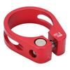 31.8mm Bike Seat Post Clamp Tube Clip Aluminium Alloy   Quick Release Seatpost Collar
