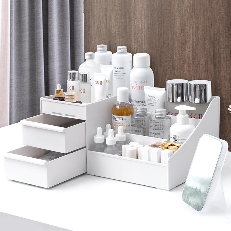 Make-up-Organizer für Kosmetika, große Kapazität, Kosmetik-Aufbewahrungsbox, Organizer für Schreibtisch, Schmuck, Nagellack, Make-up-Schubladenbehälter