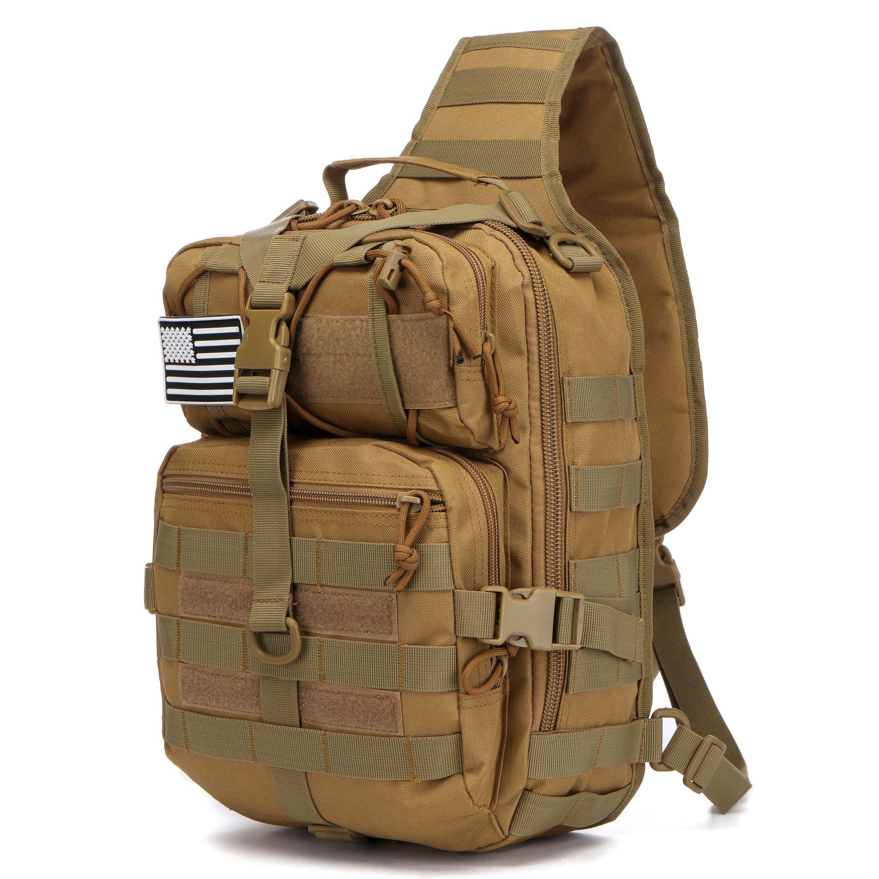 Tactical Assault Sling Backpack Waterproof EDC