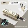 Fully automatic anti-rebound umbrella, enlarged and thickened, reinforced for weather and rain, vinyl sunshade and UV protection