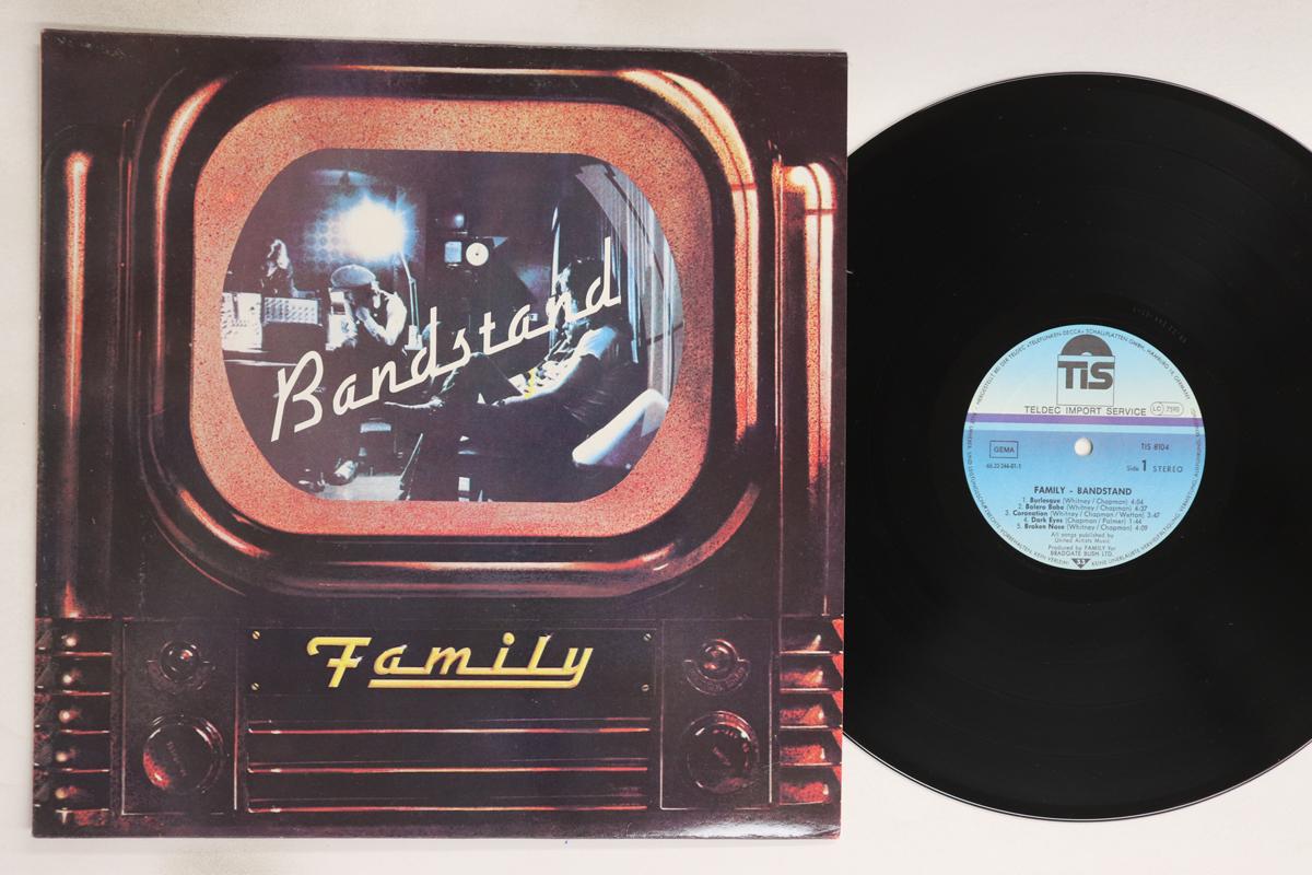 

LP Record FAMILY - Bandstand TIS8104 TIS Germany Rock Used
