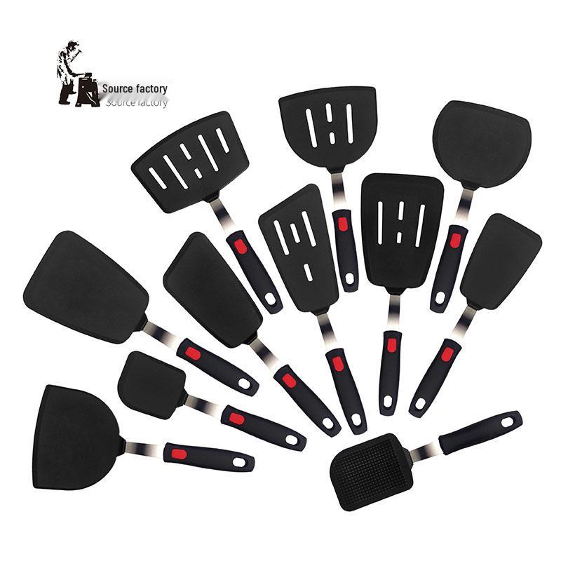 Silicone Non-stick Griddle Spatula: Anti-scalding, Heat-resistant Kitchen Tool for Pancakes & Tamagoyaki