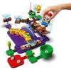 LEGO Mario Hanachan & Flurry Action Challenge Building Toy, Kuribo Patapata, 7+ Years 71383