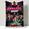 Game HHotline MMiami Throw Soft Warm Flannel Throw Blanket Multiuse for Sofa Bed Office Nap