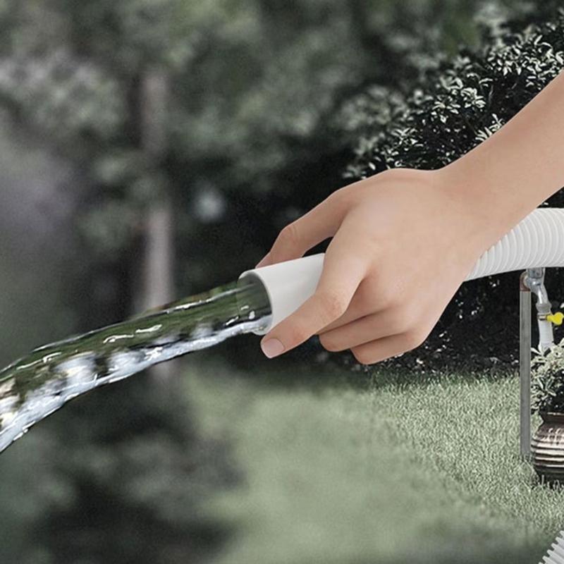 Extendable Washing Machine Drainage Tube Flexible Rubber Pipe with Secure Connection Joints for Drainage System Use