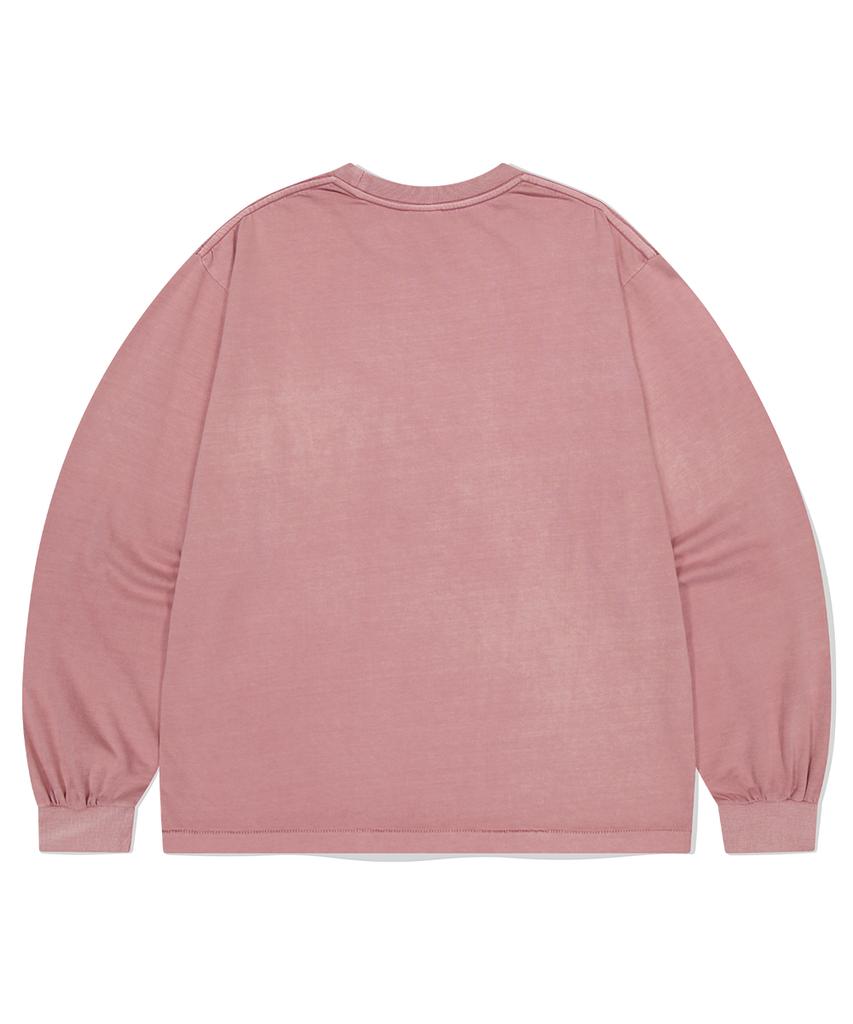 Maha Grid Dust Motorcross Pigment Ls Tee Pink(Mg2Efmt563A)