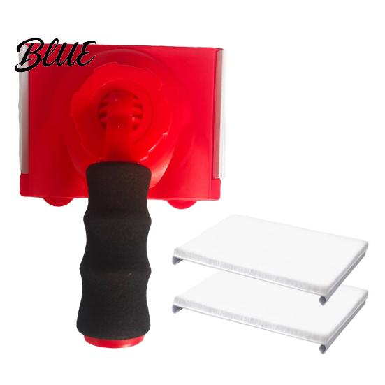 Paint Trimming Tool Edge Trimmer, Walls Ceilings Corner Pad Painter with Adjustable Wall Applicator Handle, Pads Applicator, Painting Replace