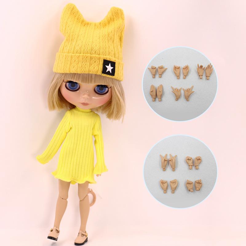 

ICY DBS Blyth Doll Combo Clothes Shoes Hand Set Included Children Toy Gift 1/6 BJD Ob24 Anime Girl Azone M nude doll with hands