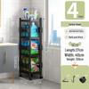 Chang Baosen 4-Tier Bathroom Storage Shelf