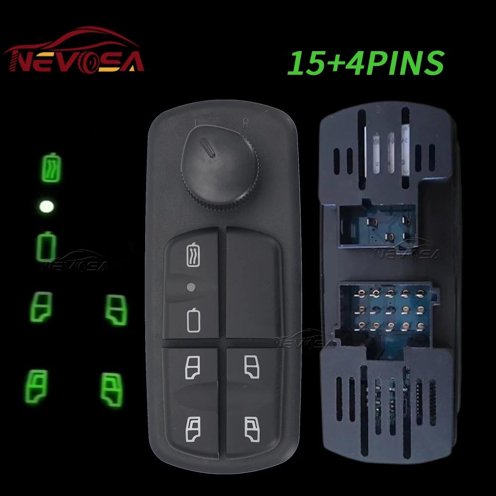Truck Power Window Switch For Mercedes Benz Truck Axor Atego Adigo A0025455113 A0055453913 A0045455913 0045455913 0025455113 A0025455113 19Pins