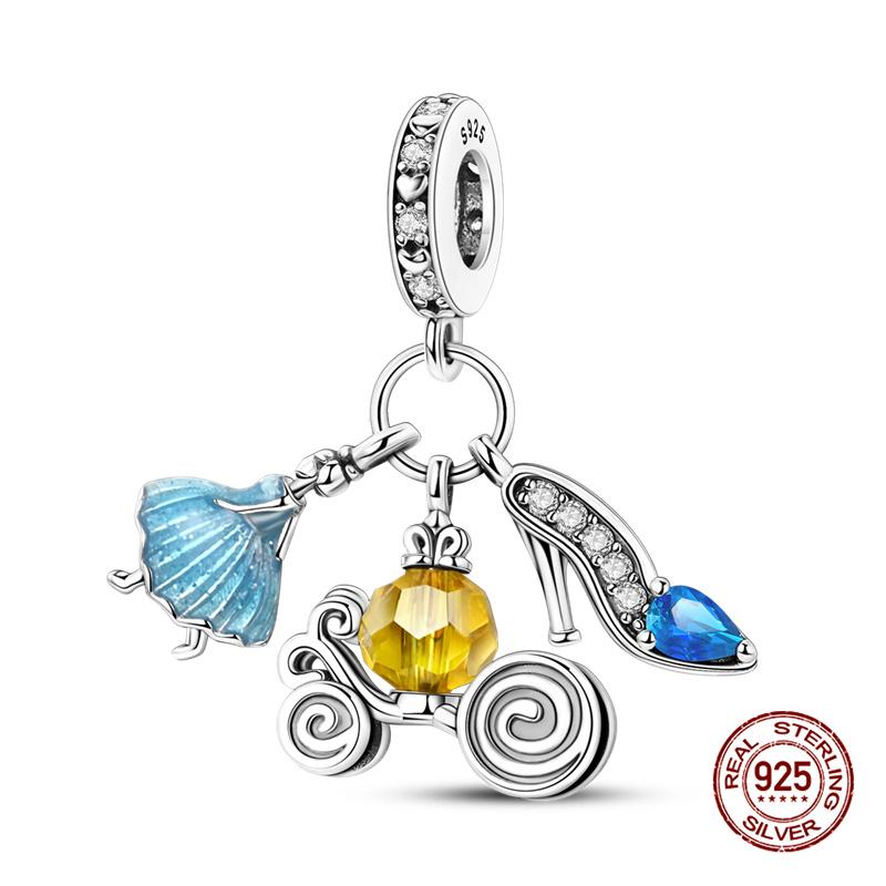 Charms Copper Off-Road Vehicle Series Charms Beads Fit 3Mm Original Bracelet Women Pendant Bead Diy Jewelry Gifts