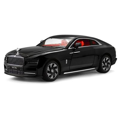 1/24 Rolls-Royce Spectre Alloy Die Cast Toy Car Model Sound and Light Pull Back Children's Toy Collectibles Birthday Gift
