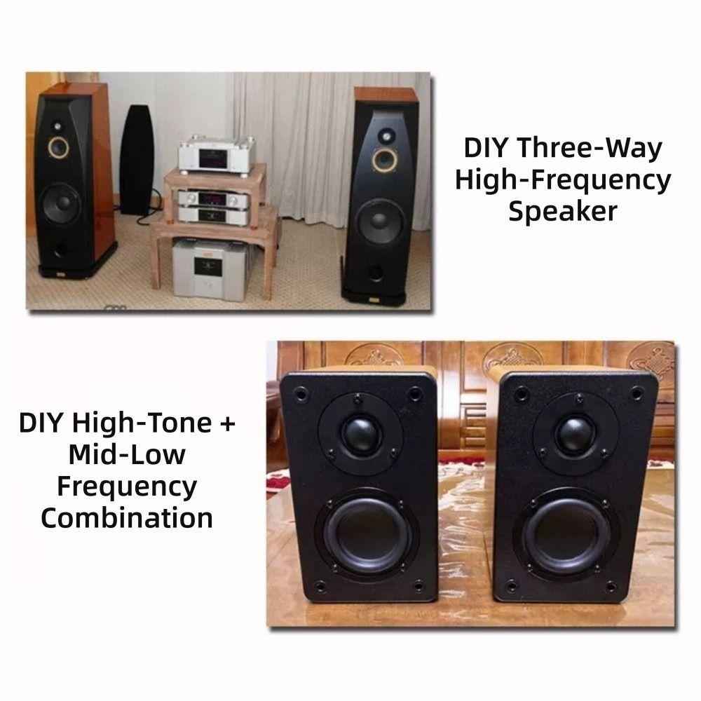 New Round Audio Speaker 4 Ohm/8 Ohm 10W-20W Tweeter Speakers 52MM Bluetooth Hifi Loudspeaker