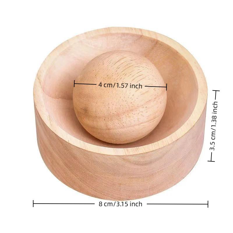 Herramienta de Madera para Hacer Masa de Empanadillas Redonda Molde para Hacer Envolturas de Empanadillas Herramienta Reutilizable para Presionar Masa Diy