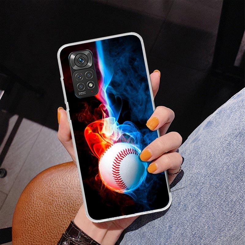 Baseball Sport Phone Case For Xiaomi Redmi Note 15 14 13 12S 12 11 Pro Plus 14S 11S 11E 10 10S 11T 5G Personalized Cover Redmi N