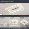 Modern LED Ceiling Light for Living, Bedroom, and Dining Rooms