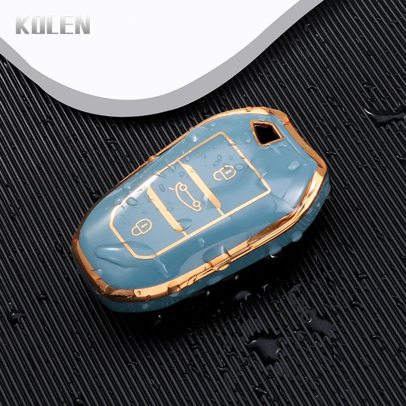 New Tpu Car Remote Key Case Cover Shell For Peugeot 208 308 408 508 2008 3008 4008 5008 Citroen C1 C4 C6 C3-Xr Picasso Ds3 Ds4
