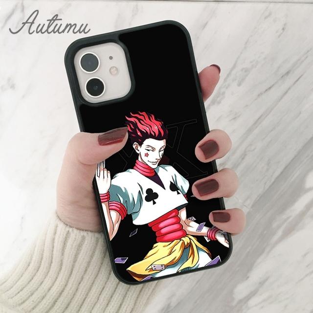 Hunter X Hunter Hisoka Anime Phone Case for iPhone 11 12 13 14 Pro Max Mini X XR XS SE 2020 6S 7 8 Plus Galaxy S21 S22 Shell