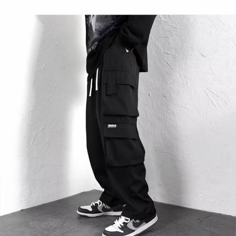 Overalls Men's Multi-Pocket Loose Straight Casual Wide