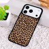 Coque de téléphone motif animal léopard pour iPhone 17 Air 16 15 11 12 14 13 Pro Max Housse antichoc