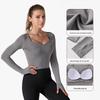 Nuodingxiu Outdoor Quick-Dry Running Long Sleeve T-Shirt