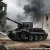 Gepanzerter Fahrzeug Militär Armee Soldaten Tiger(P.) Panzer Sturm Tiger 38cm Sturmmörser Bausteine Steine Kinderspielzeug zum Selberbauen