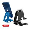 Metal Aluminum Alloy Mobile Phone Desktop Holder Stand for iPhone 13 14 Pro Stand Lazy Live Portable Folding Mobile Phone Stand 5