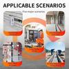 Automatic Wire Threading Tool For Electrical Work Includes 49ft Steel Line And Quick Release Button