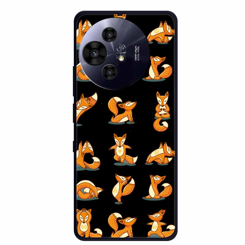 Coque For TCL 50 Pro NxtPaper 5G Case Shockproof Black Silicone Soft TPU Back Cover For TCL 50 Pro NxtPaper Phone Case Cartoon