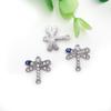 Evil Eye Charms with Butterfly & Starfish Connectors for DIY Jewelry Bracelets & Necklaces