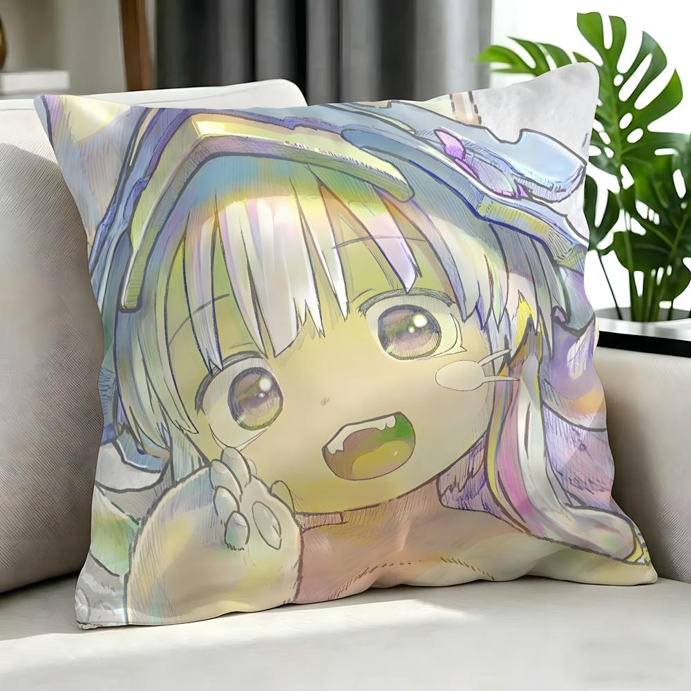 anime Made in Abyss Cushion Cover Cushion Cover Set Pcs x x x Pillowcase Decorative Sofa Home Decor