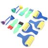 12PCS Roller & Stamp Combo Painting Sponge Brush Gentle Texture DIY Drawing Tools  Handmade Painting