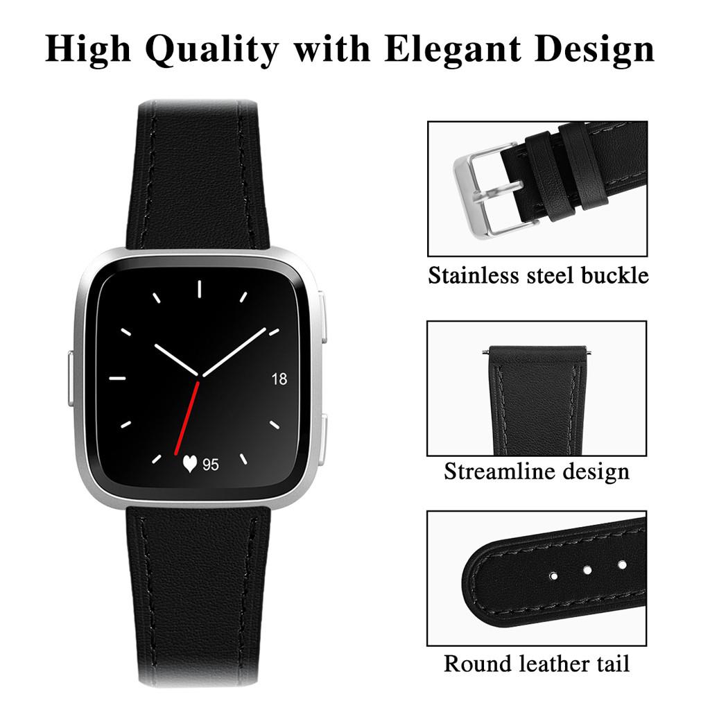 New Luxury Leather Band Bracelet Watch Band For  Versa/Versa Lite