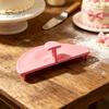 Three Piece Cake Stand 3PCS Curve Auxiliary Tools, Lightweight PLA Support Topper Holder Stakes, Decorating Ruffle Stencils for Kitchen Baking