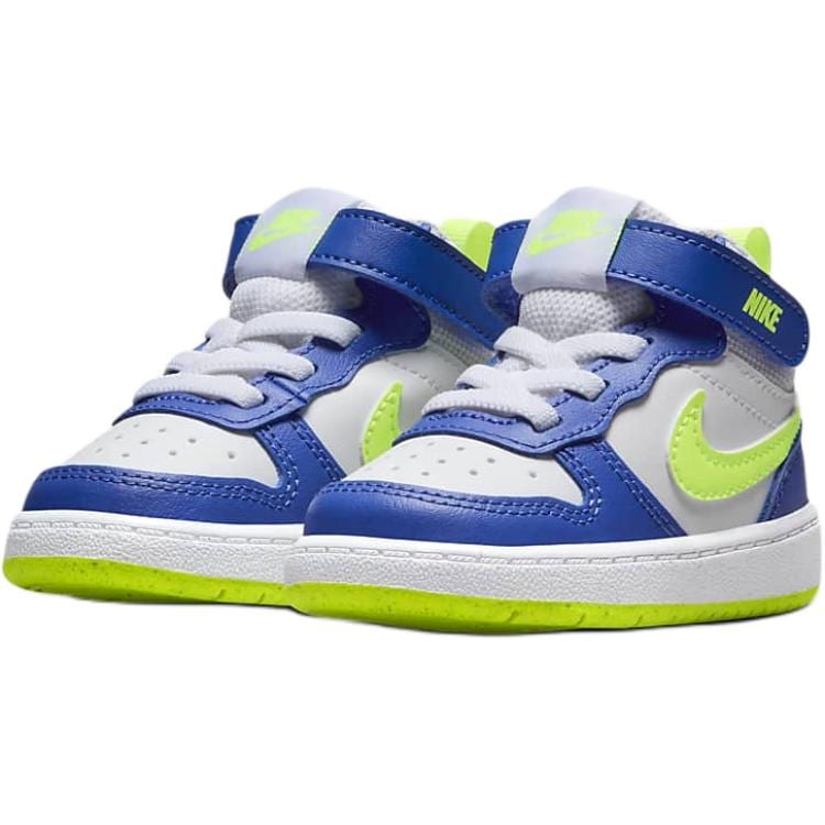 Nike Court Borough 2 Toddler Shoes Blue White Infant And Toddler HJ9281-488